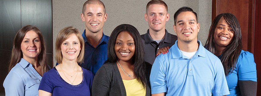 diverse group of employees