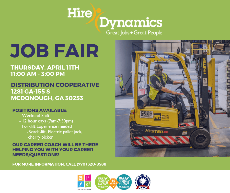 McDonough job fair